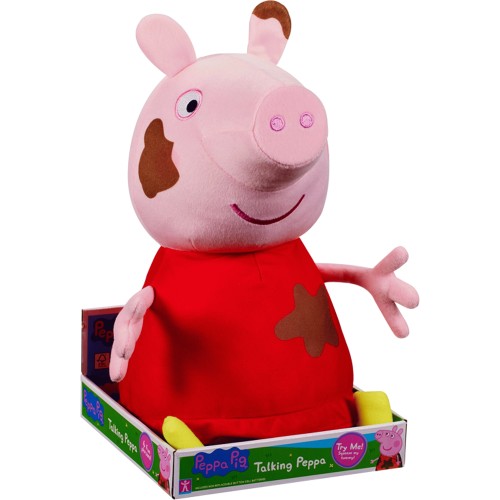 Talking george pig clearance plush