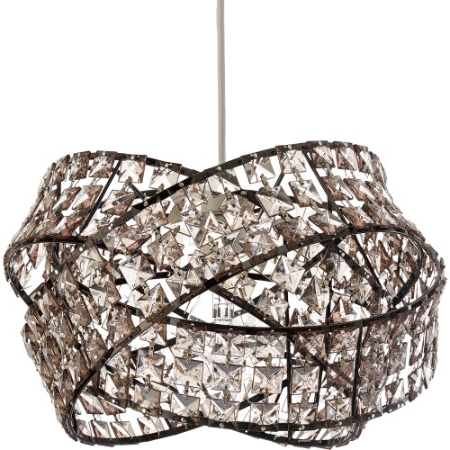 Jewelled twisted deals pendant light