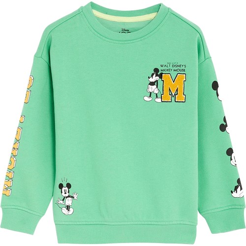 M S Mickey Mouse Sweatshirt 6 7 Years Medium Green Compare Prices Where To Buy Trolley