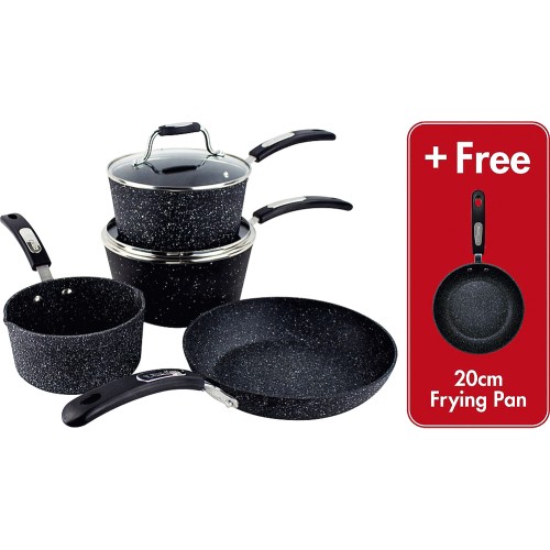 Stainless Steel 20cm Small Non-Stick Frying Pan, M&S Collection