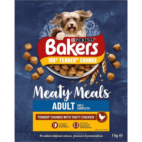 Bakers Meaty Meals Adult Dry Dog Food Chicken Compare Prices Where To Buy Trolley