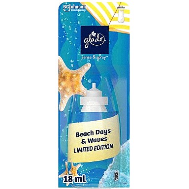 Glade Sense & Spray Refill Beach Days & Waves (18ml) - Compare Prices &  Where To Buy 