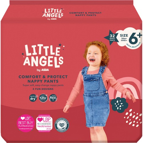 Huggies Pull-Ups® Night Girl 32 Big Kid Training Pants - ASDA