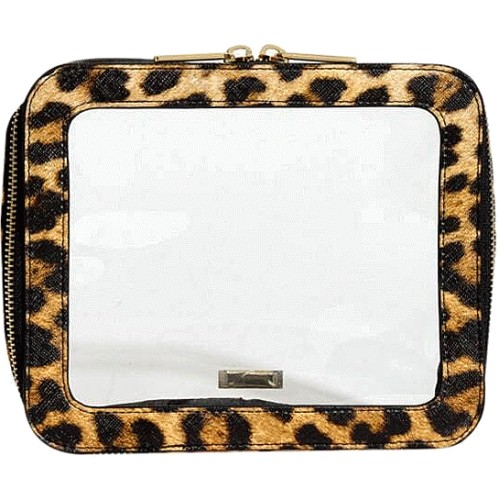 Skinnydip Leopard Travel Makeup Bag Compare Prices Where To Buy Trolley