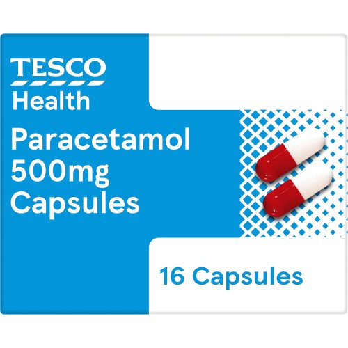 ASDA Paracetamol 500mg Caplets - ASDA Groceries