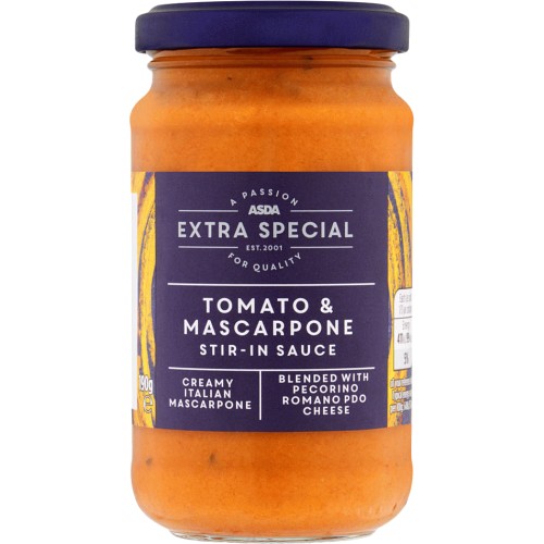 ASDA Extra Special Mascarpone & Tomato Pasta Sauce (340g) - Compare Prices  & Where To Buy 