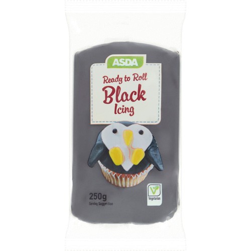 Black Fondant Icing 250g