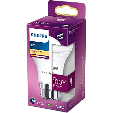 Philips 8.5 w round deals b22 led bulb