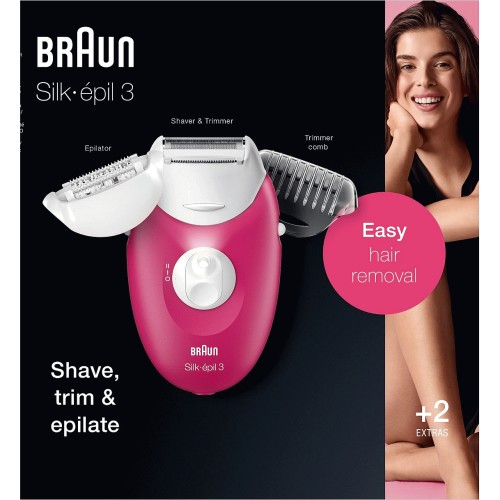Braun Silk-Epil 9 Flex 9-010 Flexible Head for Easier Hair Removal