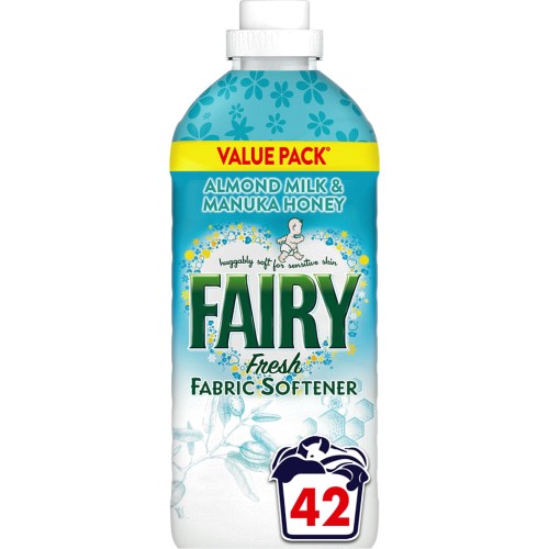 Fairy Fabric Conditioner Sensitive Skin 52 Wash (1.82 L) - Storefront EN