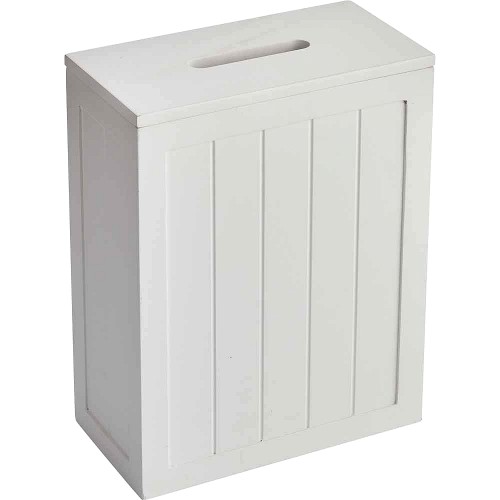 Narrow storage clearance box