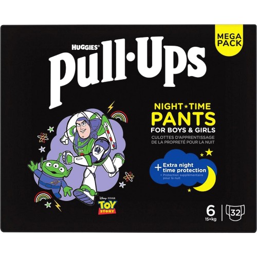 Huggies Pull-Ups® Night Girl 32 Big Kid Training Pants - ASDA Groceries