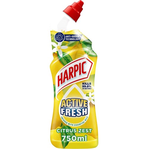 Harpic Power Plus Toilet Cleaner Gel Original Scent (750ml) - From