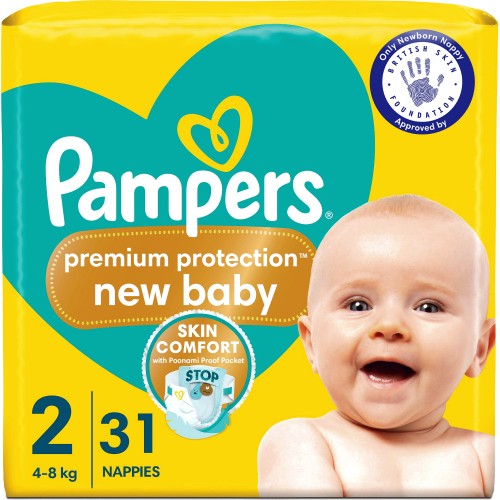 Newborn pampers deals nappies