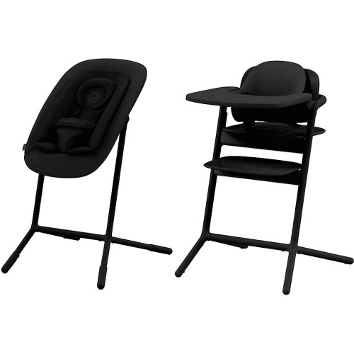 Chaise haute 3-en-1 Lemo Stunning Black Cybex