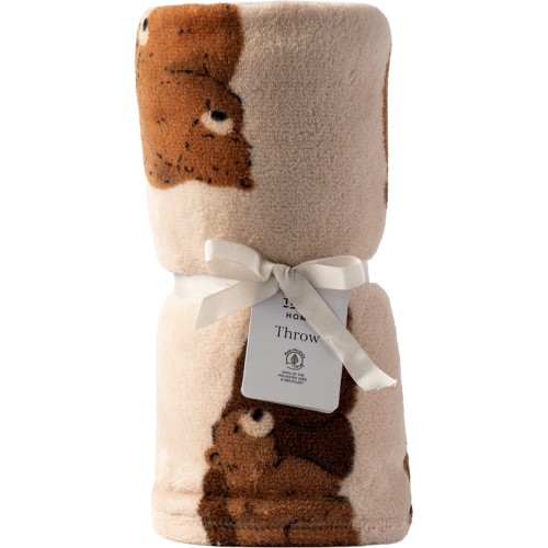 Tesco ochre online throw