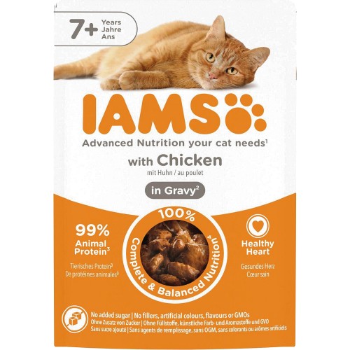 Iams senior cat hot sale food best price