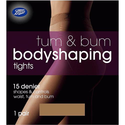 Nude Bum/Tum/Thigh Matt Shaping Tights