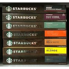 Capsules Starbucks compatibles Nespresso® - 10 capsules Espresso Roast