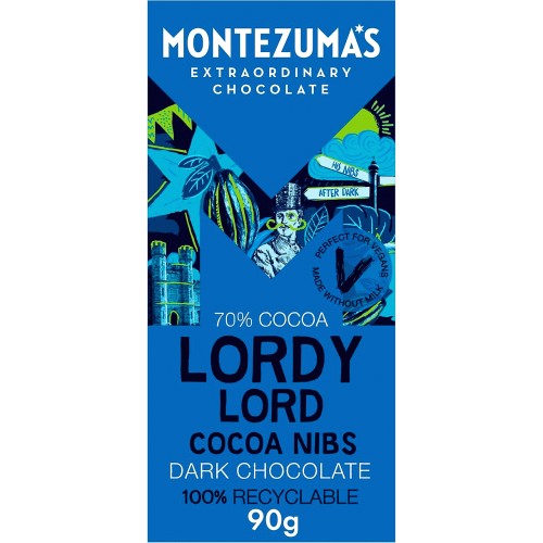 Montezuma's Dark Chocolate Absolute Black 100% Cocoa (90g