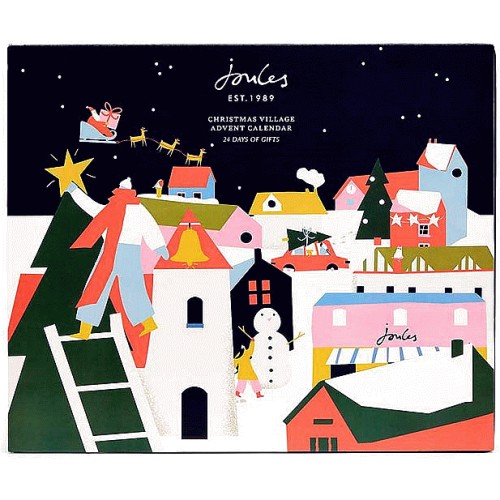 Joules Christmas Village 24 Day Advent Calendar Compare Prices
