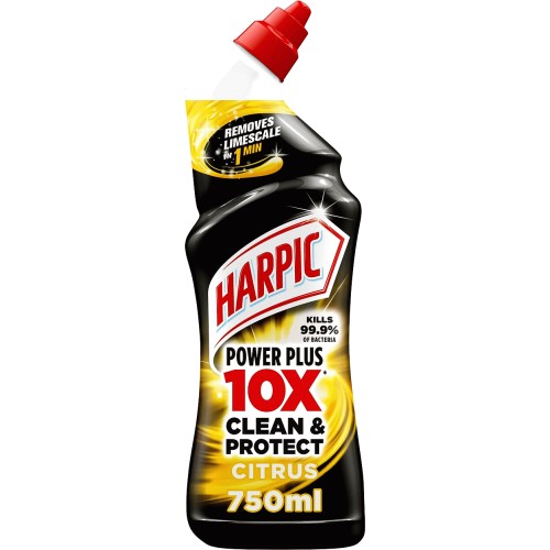 Harpic Lavender Power Plus 10X Most Powerful Toilet Cleaner, 750Ml