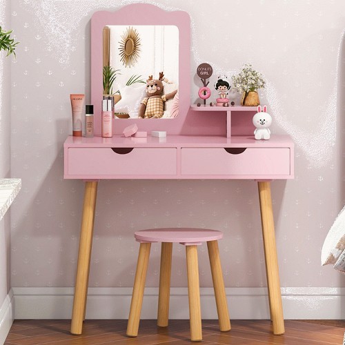 Pink vanity for girls best sale