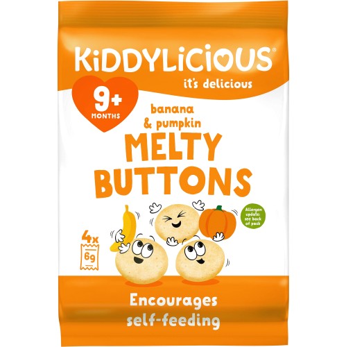 Kiddylicious Banana Fruity Puffs 7+ Months (40g) - Compare Prices & Where  To Buy 