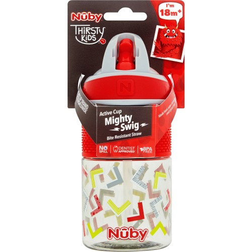 NUBY Decorated Incredible Gulp 360ml Sippy Cup Assortment