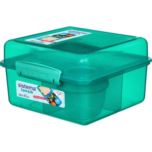 Sistema 2L Rectangular Lunch Box (Colours may vary) - ASDA Groceries