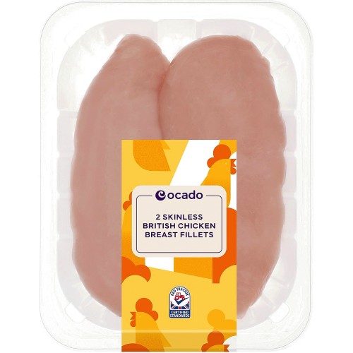 Sainsbury's British Fresh Chicken Breast Fillets Skinless & Boneless 300g