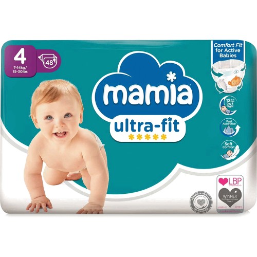 Mamia size sale 4 nappies