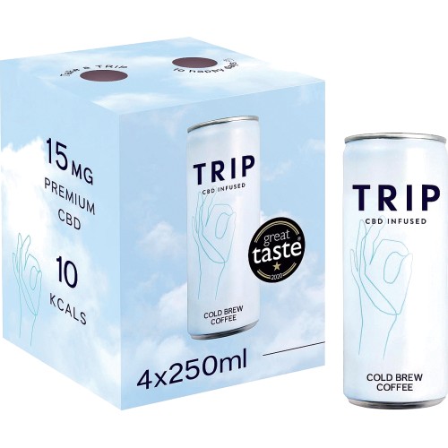 Trip CBD Infused Lemon Basil 4 x 250ml