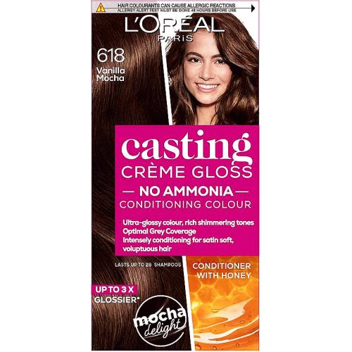 Casting Creme Gloss Ultra Glossy Hair Dye Vanilla Mocha 618 - Compare ...