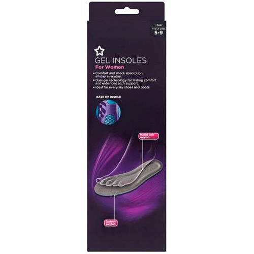 Shoe deals insoles asda