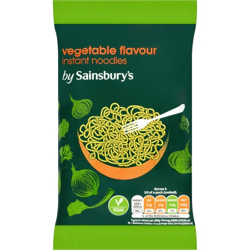 Sainsburys Instant Noodles Vegetable 90g Compare Prices And Where To