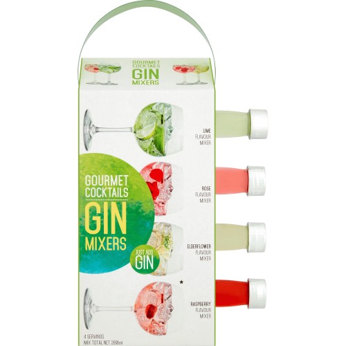 Gourmet Cocktails Gin Mixers 4 X 70ml Compare Prices And Where To Buy Uk 8796