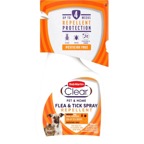 Bob martin clear home flea and tick clearance spray