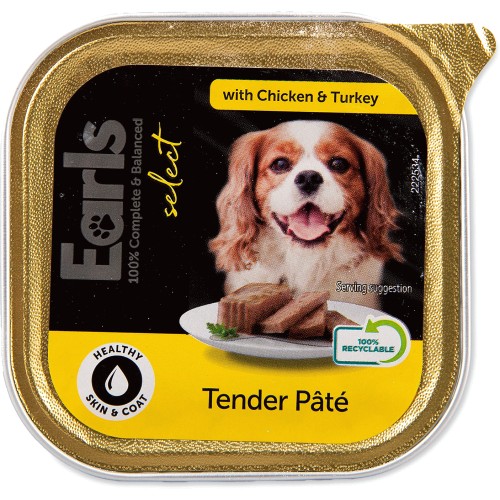 Earls tinned dog store food