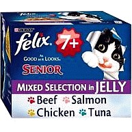 Felix Mixed Selection In Jelly Wet Cat Food 40x100 40 x 100g Compare Prices Where To Buy Trolley