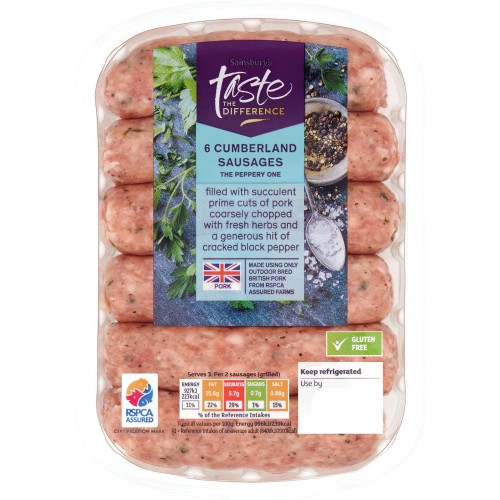 Sainsburys sausages deals