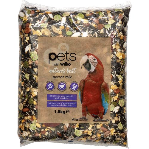 Wilko on sale parrot food