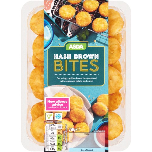 ASDA Hash Brown Bites (250g) - Compare Prices & Where To Buy - Trolley ...