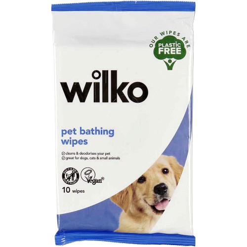 Wilko Plastic Free Pet Bathing Wipes 10 Compare Prices Where