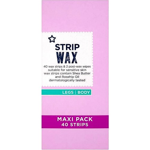 Superdrug Wax Strips for Short Hair (40) Compare Prices & Where To