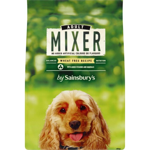 Sainsbury's Dry Dog Food Mixer (4kg) Compare Prices & Where To Buy