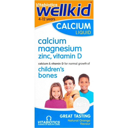 Vitabiotics Wellkid Calcium Liquid 150ml Compare Prices Trolley Co Uk