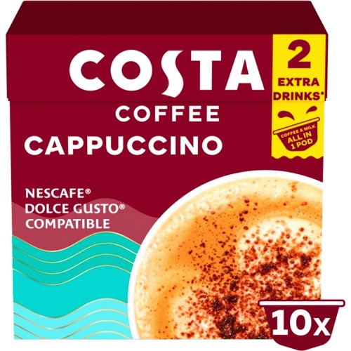 Nescafé Dolce Gusto Cappuccino Arabica Robusta 16 Capsules 186.4 g