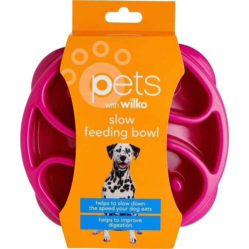 Wilko Dog Flower Slow Feeding Bowl Compare Prices Where To Buy