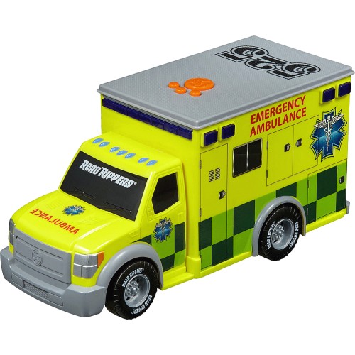 Nikko Road Rippers Rush and Rescue Yellow Ambulance Compare Prices Where To Buy Trolley